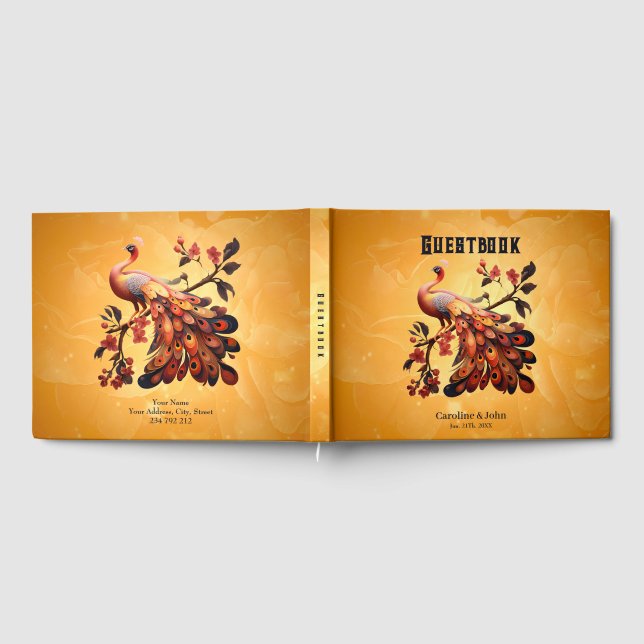 Elegans i fjädrar gästböcker (Full)