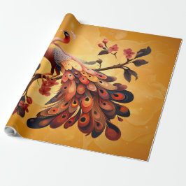 Elegans i fjädrar presentpapper