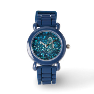 Elegans i rörelse: Aqua Sjöhäst på Aqua Bokeh Armbandsur