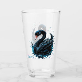 Elegans i rörelse, den svarta svanen, glaskopp
