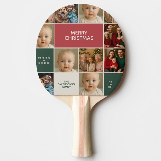 elegans jul xmas roliga bilder pingisracket (Framsidan)