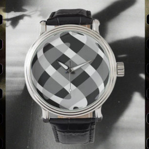 Elegans med en twist armbandsur
