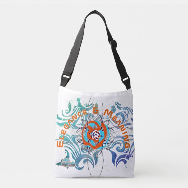 Elegans och innebörd axelväska (Framsida)