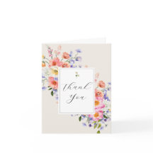 Elegans Rosa Boho Blommig Tacksamhet