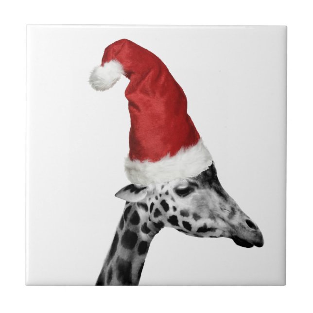 Elegansen av julgiraffet kakelplatta (Framsidan)