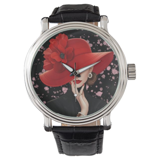 Elegansens Kronjuvel Armbandsur (Framsida)