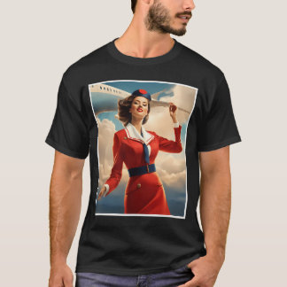 Elegansflygning: Skandinaviska stenskammaren Appar T Shirt
