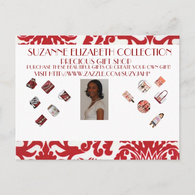 ELEGANSSAMLING I dam Vykort (Framsida)