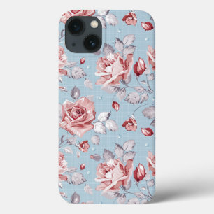 Eleganstapetmönster av rosa ros 2