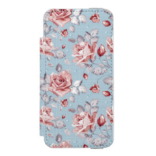 Eleganstapetmönster av rosa ros 2