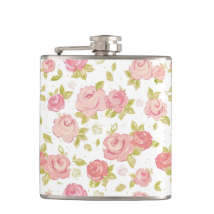 Eleganstapetmönster av rosa ros 3 fickplunta