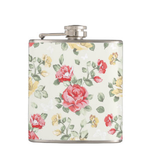 Eleganstapetmönster av rosa ros fickplunta