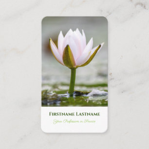 Elegant 100 % naturlig ekologisk ekologisk vatten visitkort