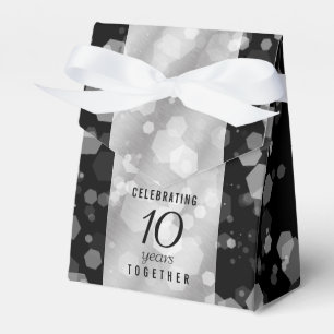 Elegant 10:e årsdagen för Tin Bröllop Firande Presentaskar