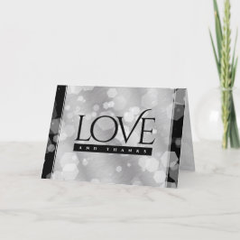 Elegant 10:e årsdagen för Tin Bröllop Firande Tack Kort