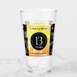 Elegant 13:e årsdagen för Bröllop Glaskopp