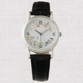 Elegant 1600s Nederländska Blommigten "Subtle Past Armbandsur