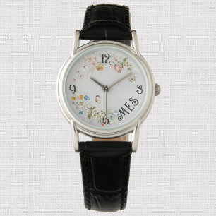 Elegant 1600s Nederländska Blommigten "Subtle Past Armbandsur