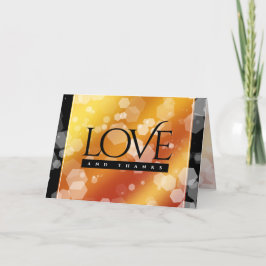 Elegant 16:e 23:e årsdagen för Topaz-Bröllop Tack Kort