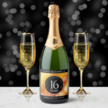 Elegant 16:e årsdagen för Golden Topaz Bröllop