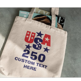 Elegant 1776–2026 Amerikas årsdag Tygkasse