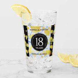 Elegant 18:e Porcelain Bröllop-årsdagen Glaskopp