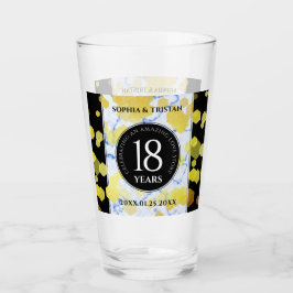 Elegant 18:e Porcelain Bröllop-årsdagen Glaskopp