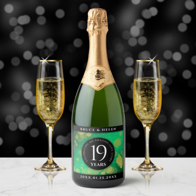 Elegant 19:e Jade Bröllop-årsdagen Firande (Skapare uppladdad)