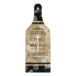 Elegant 1:a årsdagen för Pappra Bröllop i Firande