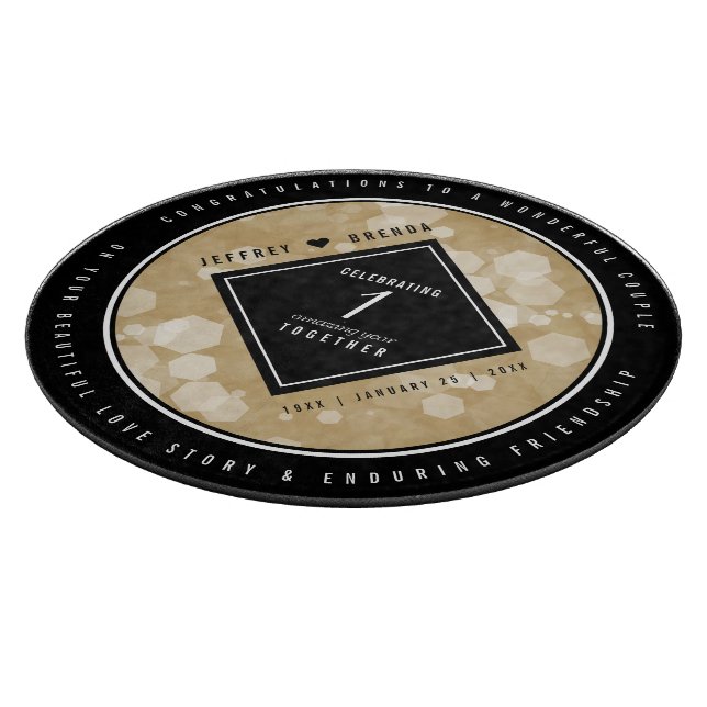 Elegant 1:a Pappra Bröllop-årsdagen (Hörn)