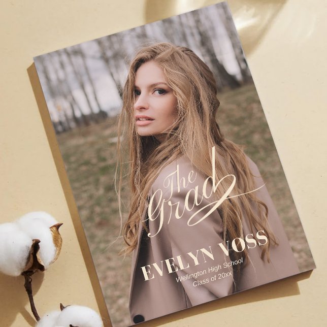 Elegant 1-meddelande för Photo Studenten Meddelande (Skapare uppladdad)