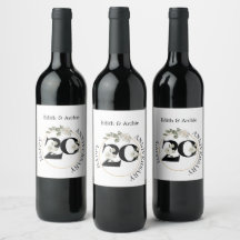 Elegant 20 ÅRSDAG Vin