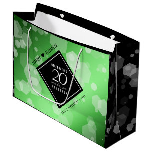 Elegant 20:e årsdagen av Emerald Bröllop