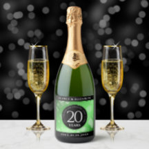 Elegant 20:e årsdagen av Emerald Bröllop
