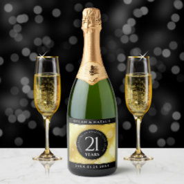 Elegant 21:a Brass Bröllop-årsdagen Firande