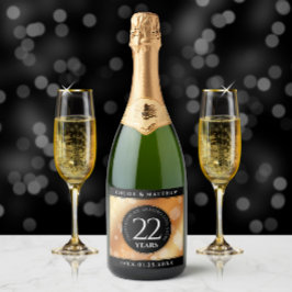Elegant 22:a årsdagen för koppar-Bröllop