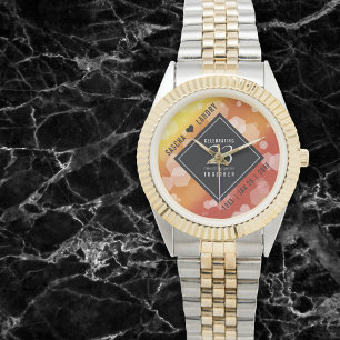 Elegant 23:e Imperial Topaz Bröllop-årsdagen Armbandsur