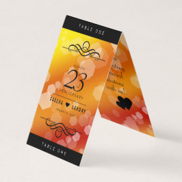 Elegant 23:e Imperial Topaz Bröllop-årsdagen Kort