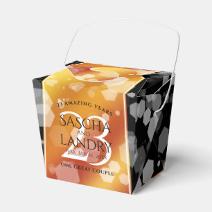 Elegant 23:e Imperial Topaz Bröllop-årsdagen Presentaskar