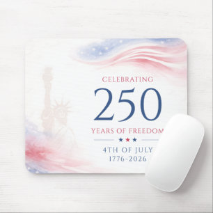 Elegant 250-årsjubileum för amerikansk självständi musmatta