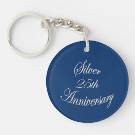Elegant 25-års silverjubileum Personlig
