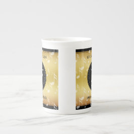 Elegant 27:e musikårsdagen Bröllop Firande Benporslin Mugg