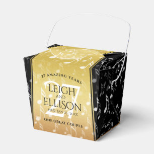 Elegant 27:e musikårsdagen Bröllop Firande Presentaskar