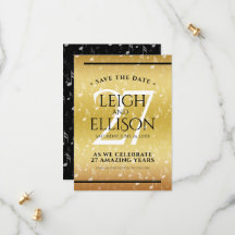 Elegant 27:e musikårsdagen Bröllop Firande