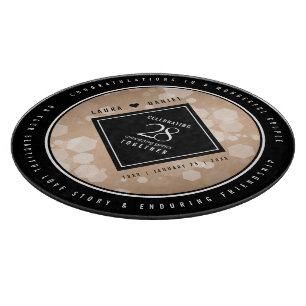 Elegant 28:e Linen Bröllop-årsdagen Firande