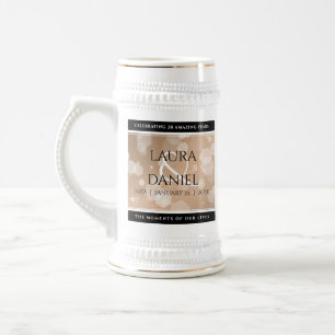 Elegant 28:e Linen Bröllop-årsdagen Firande Sejdel