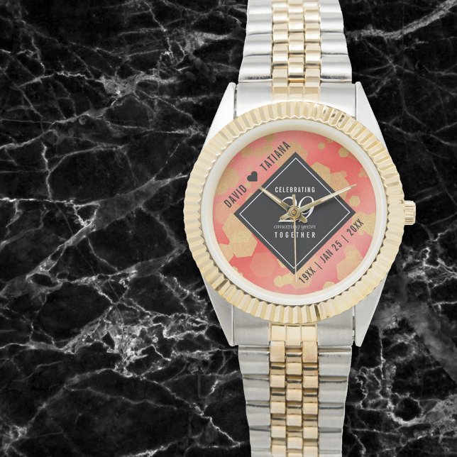 Elegant 29:e Garnet-årsdagen Bröllop Armbandsur (Skapare uppladdad)