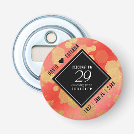 Elegant 29:e Garnet-årsdagen Bröllop Flasköppnare