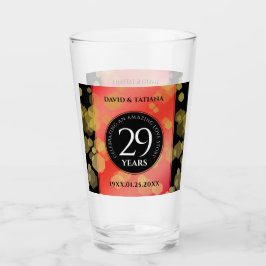 Elegant 29:e Garnet-årsdagen Bröllop Glaskopp