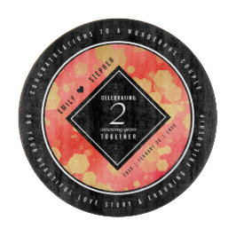 Elegant 2:a Garnet-årsdagen Bröllop